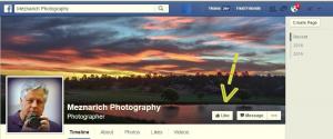 Facebook Public Page - Meznarich Photography